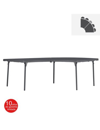 Mesas de catering circular ZOXLMOON (166.3 x 166.3 cm)