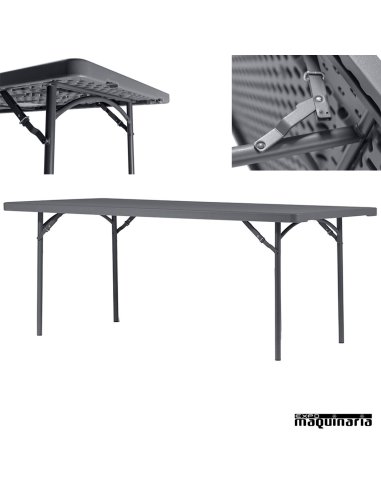 Mesas de catering plegable ZOXXL180 (183 x 91.4 cm)