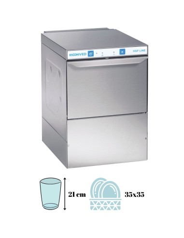 Lavavasos hosteleria IBER-35-II CESTA 35x35cm
