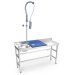 Mesa inox pescadería preparación 1.5m