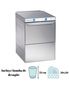Lavavajillas industrial 50x50 BOMBA DESAGÜE