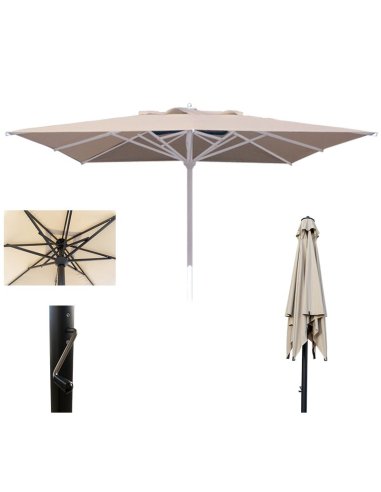 Parasol cuadrado 3x3 metros CVMASTER