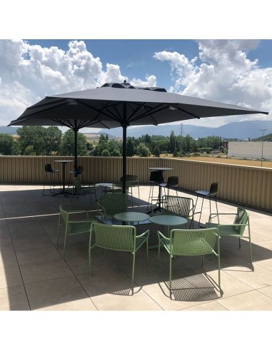 Parasol cuadrado 3x3 metros CVMASTER