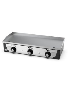Plancha a gas industrial de acero rectificado HRPLC10100RT