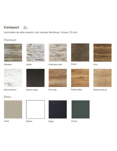 Mesa alta bar 3R93COR exterior