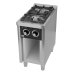 Cocina industrial 2 fuegos HRC2F750E Estante