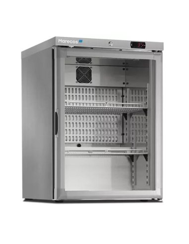 Nevera pequeña Inox Puerta Cristal CLARV150CSPV
