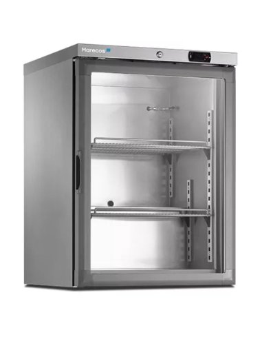 Congelador pequeño Inox Puerta Cristal CLACE150CSAPV