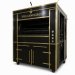 Asador de pollos al carbón de 6 astas carcasa cuadrada inox APCVG30