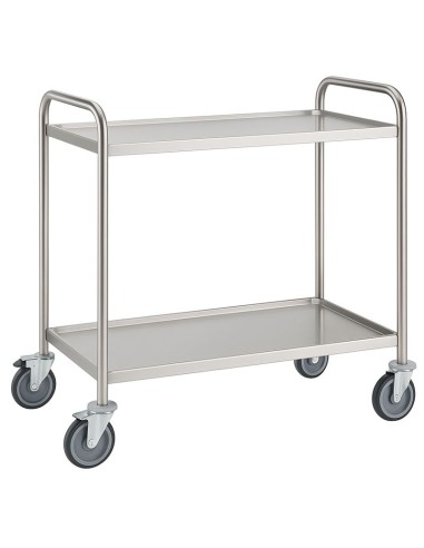 CARRO SERVICIO 2 ESTANTES EDCE-852