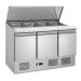 Mesa ensaladas 3 Puertas DUG-S903-FC