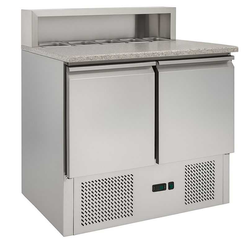 Mesa de ensaladas granito DUG-PS900-FC