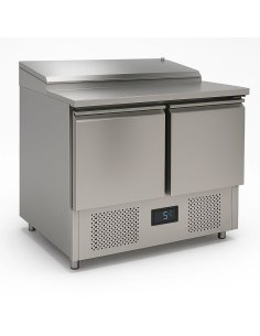 Mesa de ensaladas con tapa DUG-PS200-FC