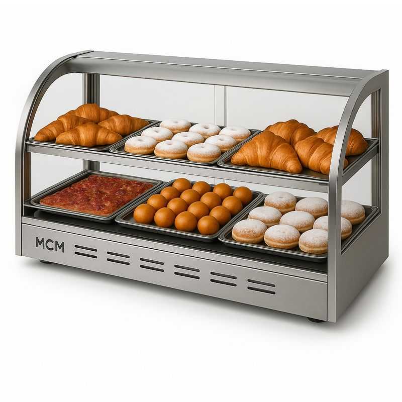 Expositor de sobremesa caliente MCEXSM