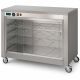 Vitrina calefactora con ruedas SVVC4E