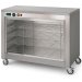 Vitrina calefactora con ruedas SVVC4E