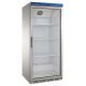 Armario frigorifico inox puerta cristal 600L EDAPS-651-I-C 