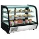 Vitrina expositora refrigerada sobremesa EDVERS120