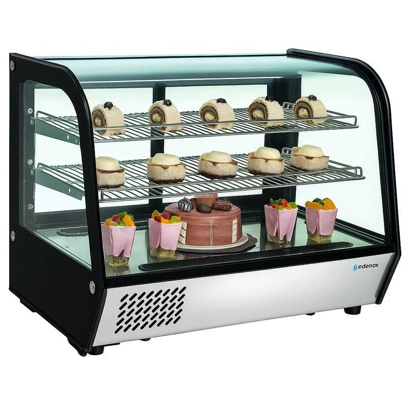 Vitrina expositora refrigerada sobremesa EDVERS120