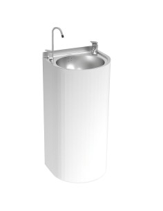 Fuente de agua de columna INOX hostelería