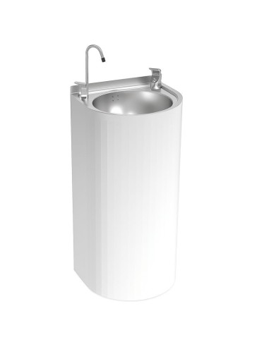Fuente de agua de columna INOX hostelería