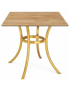 Mesa de terraza 4R16COC tablero cuadrado