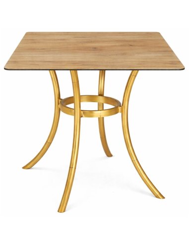 Mesa de terraza 4R16COC tablero cuadrado