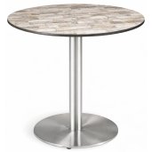 Mesa terraza 3R22COR base inox