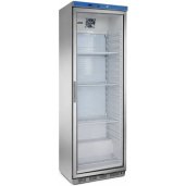 Armario frigorifico inox puerta cristal 460L EDAPS-451-I-C