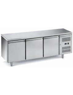 Mesa fria 3 puertas Fondo 60 DUG-SNACK3100TN-FC