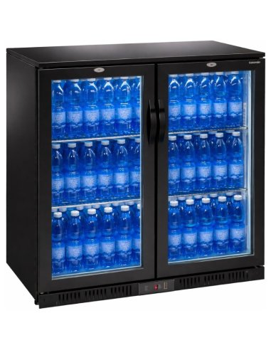 Nevera expositora de bebidas 200L Doble