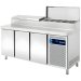 Mesa ingredientes para pizza EDMPGE2-180-I HC