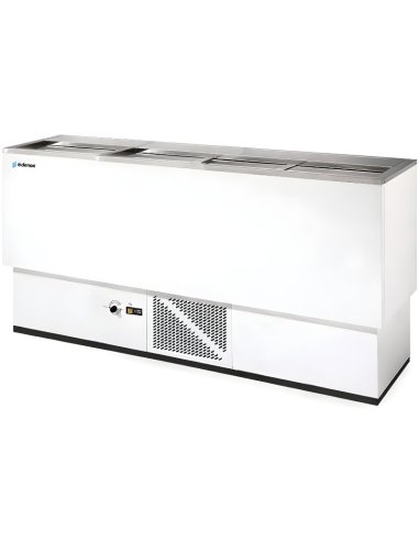 Botellero refrigerado - Enfriador de botellas galvanizado 500L