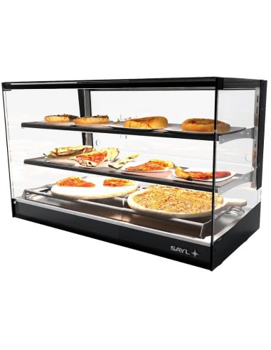 Vitrina Caliente Sayl doble estante SYCLO24S