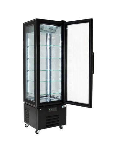 Expositor 4 caras de Cristal abierto