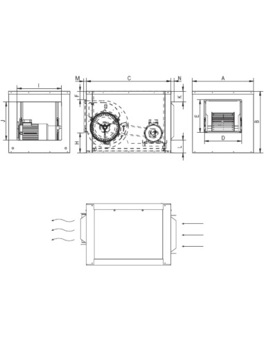 Caja extraccion AMTR-transmision.
