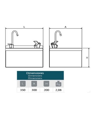 Fuente de agua con llenajarrasde pared FR064204. 