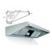 Campana extractora de pared ECO PLUS monobloc 400º 1500 cm