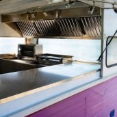 Campana extractora para food truck