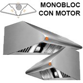 Campana industrial Motor incorporado
