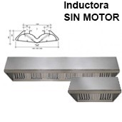 Campana Industrial Inductora Sin motor