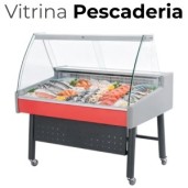 Vitrina expositora pescado