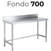 Mesa Inox fondo 70 cm