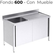 Fregaderos - Fondo 60 con mueble