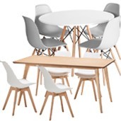 Conjunto comedor nordico