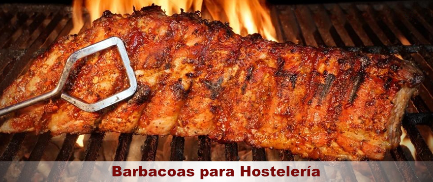 Barbacoa de leña profesional - Maquinaria para restaurantes