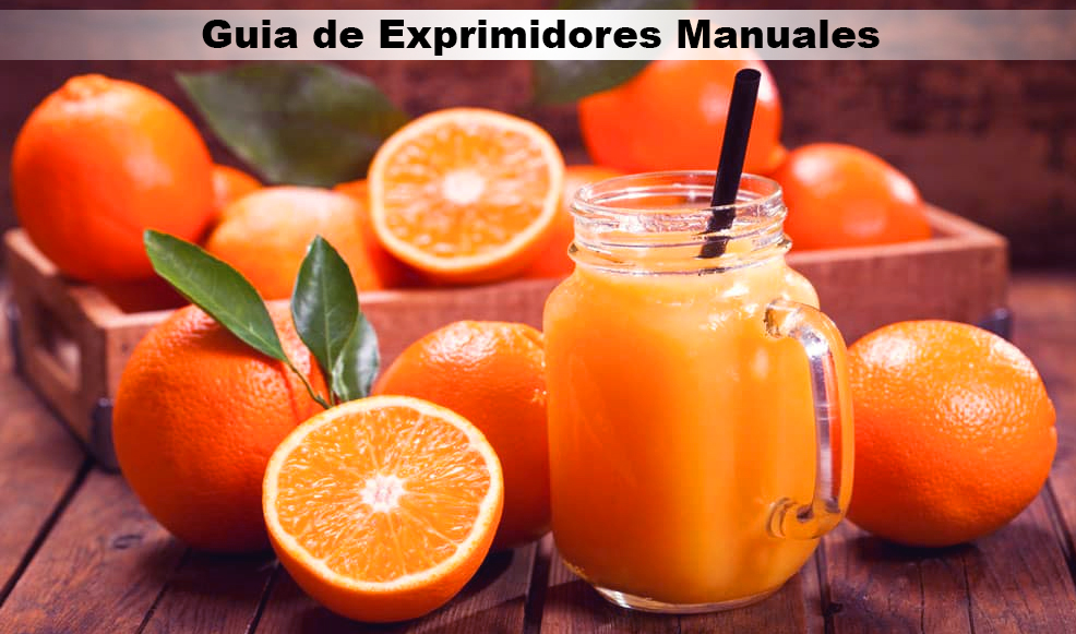 Guia exprimidor de naranjas manual