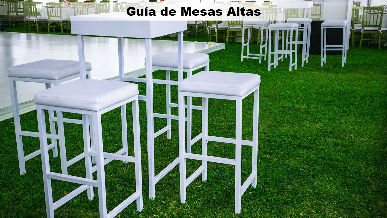 Guia mesas altas de bar