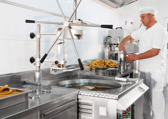 Cómo montar una churrería de éxito - Máquina semiautomática para hacer  churros