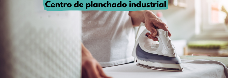 Mesa planchado semi industrial para prendas en lavanderias